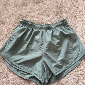 Nike Women's Athletic Shorts - Sage Green